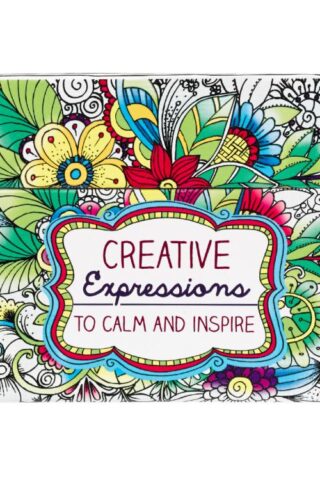 6006937132573 Creative Expressions to Calm and Inspire: Cards to Color and Share