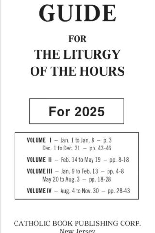 9781958237489 Saint Joseph Guide For The Liturgy Of The Hours For 2025
